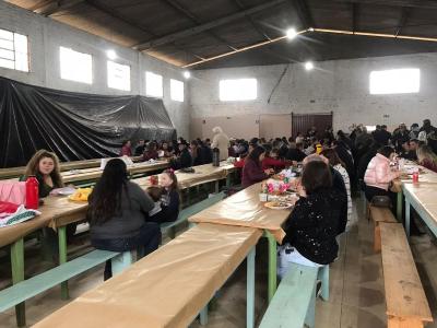 Conselho da Comunidade realizou o 1Âª AlmoÃ§o Beneficente SÃ£o Miguel Arcanjo.